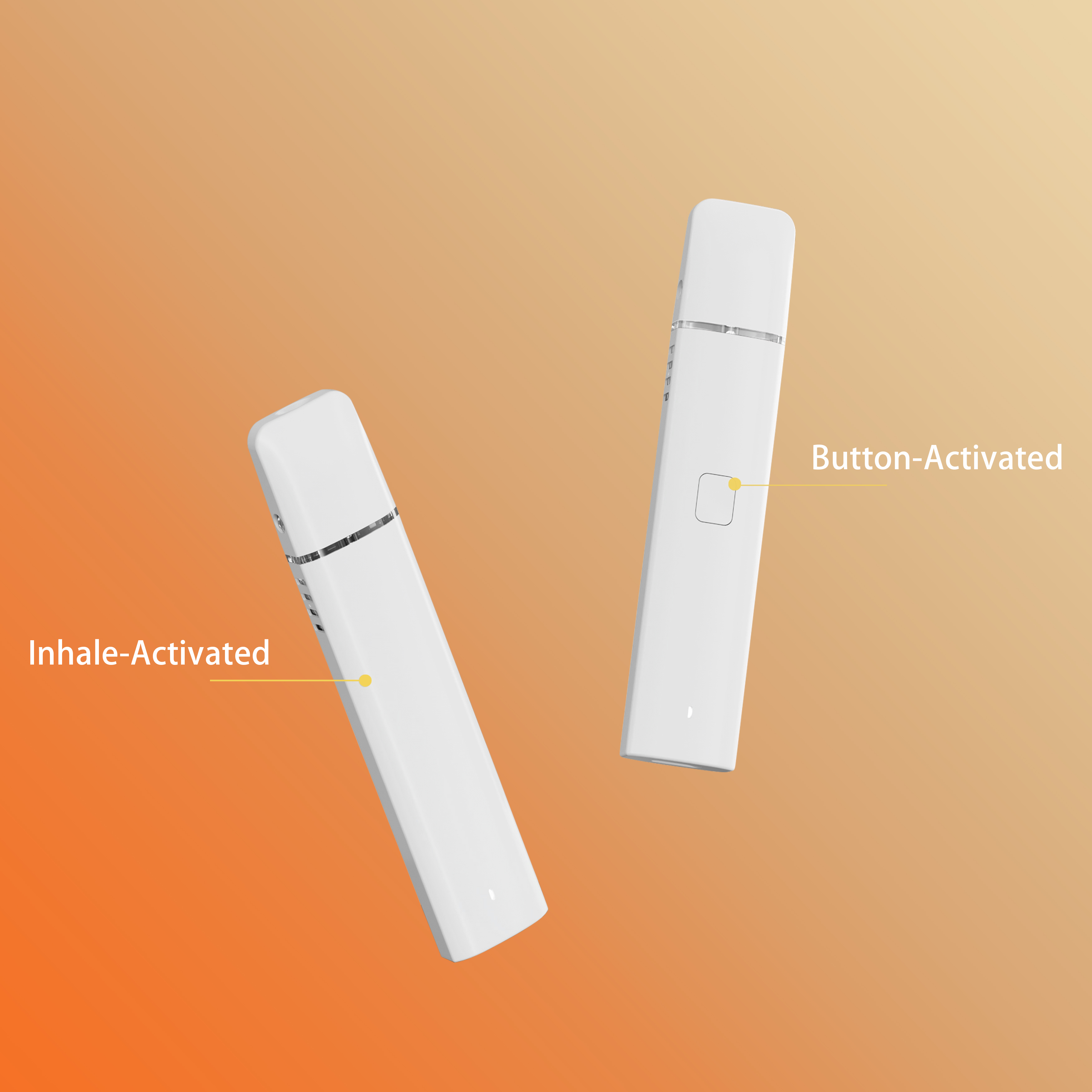 1ml /2ml CBD Disposable Vape Pod for Delta 9/THC/Live Resin/Live Rosin/Liquid Diamond/Distillate Extracts